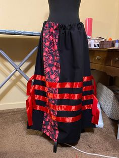 Custom made, high quality Ribbon Skirt! Mmiw Ribbon Skirt, Ribbon Skirts Native American, Seminole Tribe, Ribbon Shirts, Native American Dress, Ribbon Skirt, Skirt Ideas, Turtle Island, Skirt Inspiration