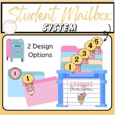 the student mailbox system is designed to help students learn how to use their own numbers