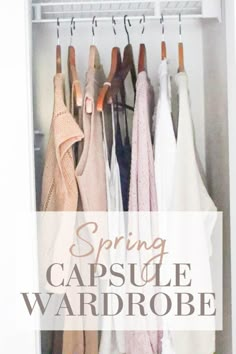 In this spring capsule wardrobe 2022, I wanted to find flattering clothes that were cozy, casual, and cute for spring. #spring #capsule #wardrobe #springclothing #clothes #clothingideas #capsulewardrobe #springwardrobe Tan Capsule Wardrobe, Spring Capsule Wardrobe 2022, Flattering Clothes, Capsule Wardrobe 2022, Pink Oversized Sweater, Capsule Wardrobe Pieces, Flattering Outfits