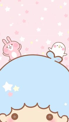 Little Twin Stars Kiki Little Twin Stars, Little Twin Stars Wallpaper, Cute Computer Backgrounds, Stars Wallpaper, Western Wallpaper Iphone, Sanrio Wallpaper, Twin Stars