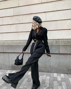 Cute Business Casual, Outfits Dressy, Fashion Business Casual, Paris Outfits, Looks Street Style, Looks Black, Business Outfit, Mode Inspo, Autumn Outfit