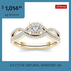 a diamond engagement ring with the price $ 10 00 at jcs jewelry in redmond,