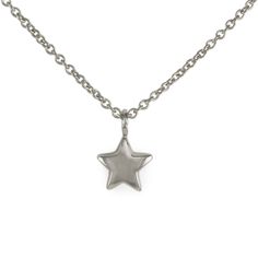 "Bright star, would I were stedfast as thou art—" John Keats c1819. Our Bright Star Pendant is a romantic modern take on the classic star design. Hand cast from sterling silver, it's crisp edges and domed surface has a sophisticated look. Handcrafted in NYC Sterling silver Star is 1/4" | 6.5mm diameter Nickel free Comes in a signature pouch with box Keep your sterling silver jewelry bright and shiny, by storing it in the ziploc bag it's shipped in! Purchase our favorite polishing cloth here. Ronan Astor, Vicious Prince, Royal Elite Series, Star Hair Clips, Accessory Inspo, John Keats, Bright Star, Dope Jewelry, Funky Jewelry