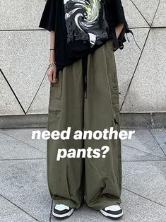 Harajuku Cargo Pants Y2K Women Wide Leg Joggers Hippie Streetwear Loose Baggy Trousers