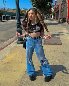 .｡*ﾟ+.*. MADISON +..｡*ﾟ+ on Instagram: “o(*^▽^*)o” Ripped Jean, Pants, On Instagram, Trousers