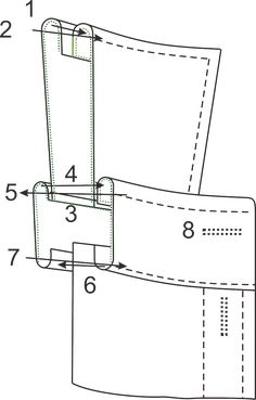 the diagram shows how to measure and draw an object in order to make it easier for people to see