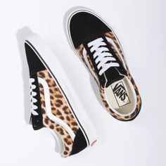 Authentic Vans Outfit, Vans Leopard, Leopard Vans, Leopard Print Vans, Vans Outfit, Authentic Vans, Leopard Black, Skate Shoe, The Leopard