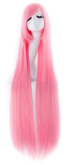 PRICES MAY VARY. 100% Brand New Material : 100% High Temperature Fiber Length: Approx 100cm/ 39 Inch Wig Cap Size: The maximum circumference Approx 20~21inch/51~53cm(Exist 1~2cm normal error), the size of wig cap is adjustable Package included:1 wig 1.Our wig product is made of Kanekalon fiber which is a thermostable Material and called "High-temperature resistance fiber". it can be curled or straightened by Electronic Hair stick under 120 degrees Celsius. Generally, The suitable temperature is Fluttershy Cosplay, Hidden Rainbow Hair, Straighten Hair, Party Wig, Rainbow Hair Color, Anime Wigs, Wig Party, Cosplay Hair, Hair Color Pastel