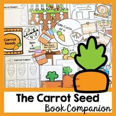 the carrot seed book companion is shown