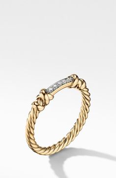 David Yurman Petite Helena Diamond Ring | Nordstrom Gold Diamond Wedding Rings For Women, Classy Jewelry Rings, Diamond Inlay Ring, Rings For Right Hand, Right Hand Rings For Women, Nordstrom Jewelry, Costume Rings, Designer Rings, Luxe Jewelry