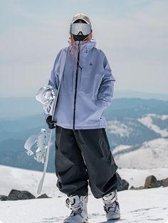 These waterproof and breathable baggy snow pants provide reliable protection against the elements, whether you're skiing, riding, or hiking. Stay comfortably warm while enjoying night-time activities with the added benefit of a reflective strip for enhanced visibility. Face Fabric & Lining Material 100% Polyester Membrane 10K Waterproof / 10K Breathable Pockets 2 Front Pant Zipper Pockets Additional Features Warning Light Reflective Strips Elastic Waistband Stretch Powder Skirt Leg maximizer zip Techwear Pants With Reflective Details For Outdoor, Winter Techwear Pants For Outdoor Activities, Winter Outdoor Waterproof Pants, Waterproof Outdoor Winter Pants, Waterproof Winter Pants For Outdoor, Waterproof Outdoor Pants For Winter, Waterproof Pants For Winter Outdoor Activities, Functional Winter Outdoor Pants, Functional Outdoor Winter Pants