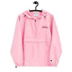 Aloha 1/2 Zip Embroidered Champion Packable Jacket Disney Aulani Jacke – Polka Dot Pixie Shop