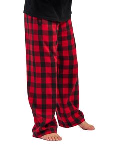 Youth Polyester Flannel Pant - RED / BLACK BUFFALO - L | Boxercraft Youth Polyester Flannel Pant in Red/Black Buffalo Size Large Christmad Pants, Flannel Pants, Scottish Tartans, Navy Gold, Kids Pants, Burnt Orange, Tartan, Buffalo, Red And White