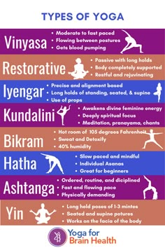 the five types of yoga for beginners