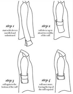 Clothes Tips, How To Have Style, How To Roll, Roll Sleeves, How To Fold, Mode Casual, Man Ray, School Fashion