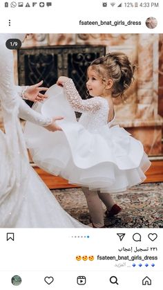 Baby Wedding Dresses, Girls Dresses Diy, Princess Dress Kids, Baby Party Dress