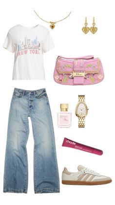 Casual Preppy Outfits, The Jeans, Causual Outfits, Simple Trendy Outfits, Back To School Outfits