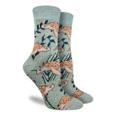 Marvel Script, Illustrated Products, Sock Ideas, Sock Store, Trendy Socks, Halloween Socks, Green Sea Turtle, Funky Socks, Ride Along