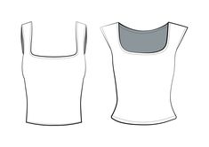 shirt, top, vector, template, isolated, tank top, design, clothing, garment, fashion, textile, woman, casual, body, t-shirt, clothes, cloth, wear, cotton, style, illustrator, drawing, sketch, flatlay Tops Sketches Fashion Illustrations, Halter Top Technical Drawing, Flat Sketches Top, Tank Top Technical Drawing, Tank Top Flat Sketch, Tops Flat Sketch, Shirt Flat Drawing, Tank Top Sketch, T Shirt Technical Drawing