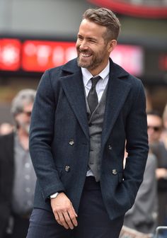 Ryan Reynolds Style, Man With A Beard, Fashion Edgy, Best Dressed Man, Mens Fashion Edgy, Hipster Man, Mens Fashion Smart, Mens Fashion Rugged, Hipster Mens Fashion