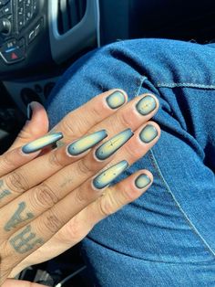 Nail Ideas For Couples, Matching Nails, Aura Nails, Mens Nails, Hippie Nails, Punk Nails, Hard Nails, Her Nails, Minimalist Nails