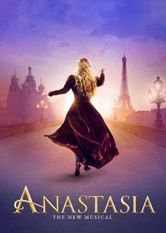 the movie poster for anastasiaa, which features an image of a woman in a