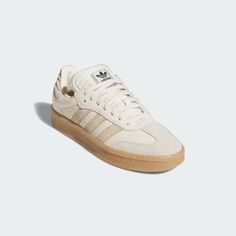 adidas Samba XLG Shoes - White | Free Shipping with adiClub | adidas US Platform Sambas, Sambas Adidas Women, Sambas Adidas Women Outfit, Adidas Samba White, Adidas Outfit Shoes, Adidas Sambas, Wishlist 2024, Preppy Shoes, Cute Sneakers