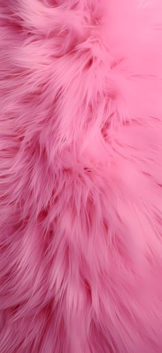 the pink fur texture is very soft and fluffy, but it doesn't look to be