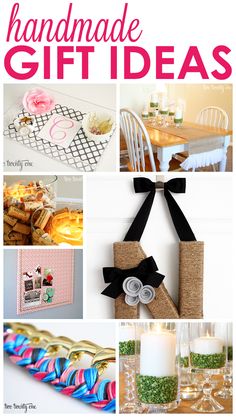 handmade gift ideas for the home