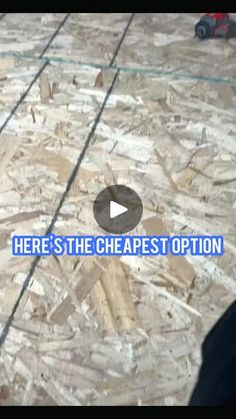 there is a video that shows the process of making wood flooring