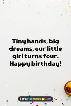 Birthday Wishes For Our Daughter, Pre Birthday Wishes, Birthday Captions For Daughter, Happy 4th Birthday Girl, Birthday Wish For Daughter, Kids Birthday Wishes, Daughter Birthday Quotes, Message To Daughter, Birthday Message For Daughter