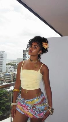 Brazil Carnival Outfit, Trinidad Outfits, Brazil Vacation Outfits, Cuban Outfit Havana Nights, Colombia Vacation Outfits, Medellin Colombia Outfit, Brazil Aesthetic Outfits, Colombia Fits, Brazil Beach Aesthetic