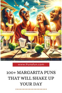 100+ Margarita Puns That Will Shake Up Your Day Classic Cocktail, On The Rocks, Classic Cocktails, In The Mood, The Mood, Tequila