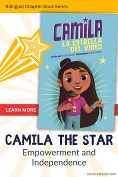 Follow young Camila as she learns about her city and herself in this inspiring tale. Perfect for children ages 4-8, this story promotes literacy, good decision-making, and family values. Inspire your young reader at alicia-salazar.com. Video Contest, Video Star, Dual Language, Early Readers, English As A Second Language, Book Week, Language Learners, Family Values, Writing Resources