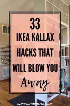 Kuggis Ikea, Diy Kallax, Kallax Hack, Ikea Desk Hack, Ikea Kallax Hack, Bedroom Hacks, Easy Ikea Hack, Ikea Decor, Ikea Hack Ideas