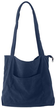 PRICES MAY VARY. ❤Material Quality: The medium casual tote bags are made by high quality Corduroy, super sturdy, soft and water-washable. ❤Large Capacity: The Cord Shoulder Bag Sizes L 15.35 *W 4.72 *H 14.57 inch (39*12*37cm). The space of this cute tote bag is big enough for all of your daily stuffs. You can easily carry your kindle, laptop, ipad, cellphone, binder, book, magazine, passport, keys, wallet/purse, pencil, charger, card, A4 papers, water bottle, makeup and sunglasses insideand so o John Galt Heart Tote Bag, Corduroy Tote Bag Amazon, Cheap Blue Practical Shoulder Bag, Corduroy Purse, Corduroy Tote Bag, Casual Tote Bag, Everyday Tote Bag, Canvas Purse, Cute Tote Bags