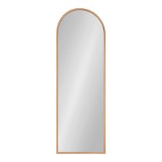 an arched mirror on a white background