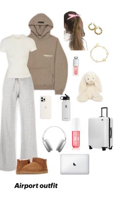 Clean Girl Airport Outfit, Airport Matching Outfit, Airport Outfit Inspo Comfy, Airport Crush Aesthetic, Airport Outfits Aesthetic, Air Port Outfit Ideas, Port Outfit, Montreal Trip, Airport Travel Outfits