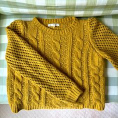 Worn Once. Fancy Sweater, Love Shack Fancy, Scoop Neck, Sweaters For Women, Women Shopping, Gold, Color