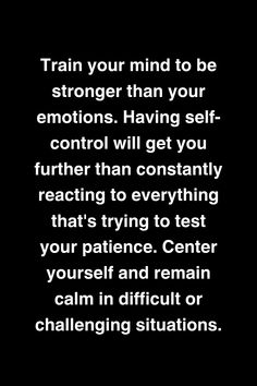 Train your mind to be stronger than your emotions..... motivational quotes// uplifting quotes

motivational quotes positive
motivational quotes for life
motivational quotes positive good vibes

#upliftingquotes
#motivationalquotes 
#motivationalquotespositive
#motivationalquotesforlife
#motivationalquotespositivegoodvibes Train Your Mind To Be Stronger Than Your Feelings, Your Mind Has To Be Stronger Than, How To Be More Positive At Work, Strong Mind Quotes Short, Train Your Mind Quotes, Positive Mindset Quotes Motivation, Uplifting Quotes Positive For Men, Positive Encouragement Quotes, Strong Mindset Quotes