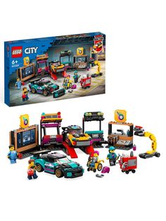 the lego city police station playset is in its box