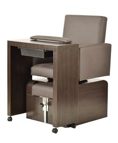 Pibbs NC01 San Remo Manicure Table The Pibbs NC01 San Remo Manicure Table is 100% American Made and is the perfect complement to the PS10, PS11, PS12 Pedicure Spa Chair. This sleek manicure table is available in 20 popular laminate colors and features, locking casters, a manicure wrist pad and removable storage drawer. The Pibbs San Remo Manicure Table is only 12" deep making it perfect for those that are limited on space but still demand high functionality and style. Pibbs San Remo NC01 Feature Pedicure Station, Barber Equipment, Nail Salon Furniture, Spa Pedicure Chairs, Pedicure Chairs For Sale, Nail Salon And Spa, Small Spa, Spa Pedicure, Portable Spa