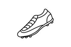 a black and white line drawing of a shoe on a skateboard with one foot in the air