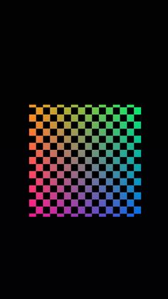 an image of a colorful pixel pattern on a black background