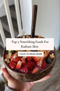 nourishing foods for radiant skin