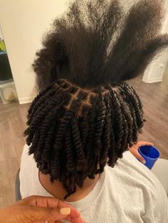 Guy Twist Hairstyle, Thick Two Strand Twist For Men, Large Two Strand Twists Men, Re Twist Dreads Men, Twists Hairstyles For Men, Black Man Twists Natural Hair, Small Twists Men, Twist On Men Hair, Protective Styles For Natural Hair Men