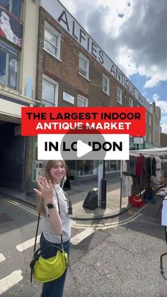 the largest indoor antique market in lucdon is open for business and it's on sale