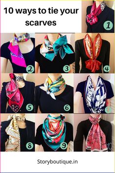 Are you looking for scarf styling ways to match up your summer outfits? Then here are the best and creative ways to tie scarves to look stunning. Office Scarf Outfit, Fall Seattle, Scarf Outfit Summer, France Versailles, Folding Hacks, Realistic Fashion