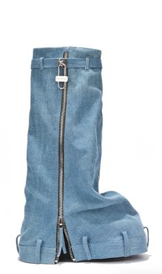 Rock your style with our JENAS DENIM BOOT - a stylish boot with a round toe, fold over, denim upper and chunky platform. The zipper closure ensures ease of wear and secure fit. Elevate any outfit with these must-have boots, now available to order. Denim Boots, Stylish Boots, Ankle Support, Beautiful Boots, Denim Shoes, Pretty Shoes, Stage Outfits, Mode Inspiration, Boots Outfit