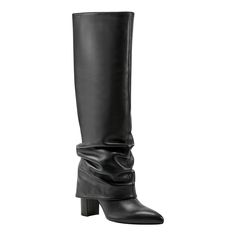 PRICES MAY VARY. The Marc Fisher LTD Lalita dress boots are a fashion forward must-have for the season. It features a high shaft, slouchy design and a pointy toe. This boot is sure to turn heads! Marc Fisher LTD is casual luxe footwear in coveted silhouettes and rich materials to wear on repeat. Pointy Toe ; Pull-on Closure Leather Upper 3.03" heel height Wide Calf Mid-calf Boots For Evening In Fall, Evening Wide Calf Mid-calf Boots For Fall, Chic High Shaft Boots For Fall, Chic Wide Calf Mid-calf Boots With Pointed Toe, Chic Pointed Toe Wide Calf Mid-calf Boots, Chic High Shaft Heeled Boots For Fall, Chic High Shaft Heeled Boots For Winter, Chic High Shaft Heeled Boots, Trendy Evening Knee-high Boots For Fall